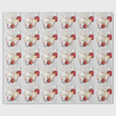 Kerstcadeauverpakking/Decoraties Cadeaupapier (Vlak)