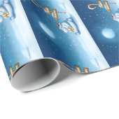Kerstcadeauverpakking/Kerstpoolbeer Cadeaupapier (Rol Hoek)