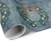 Kerstcadeauverpakking/Krans Cadeaupapier (Rol Hoek)