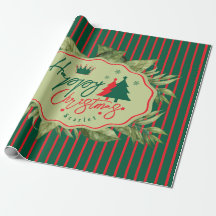 Kerstcadeauverpakking op maat met eigen naam