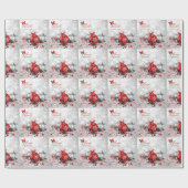 kerstcadeauverpakking/Ornamenten Cadeaupapier (Vlak)