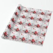 kerstcadeauverpakking/Ornamenten Cadeaupapier (Uitgerold)