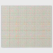 kerstcadeauverpakking/patroon cadeaupapier (Vlak)