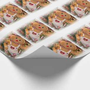 Kerstcadeauverpakking/Prettige Feestdagen Man van Cadeaupapier