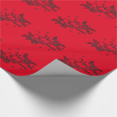 KERSTCADEAUVERPAKKING STIJL EN ONTWERP CADEAUPAPIER (Hoek)