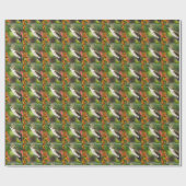 Kerstcadeauverpakkings papier (Vlak)