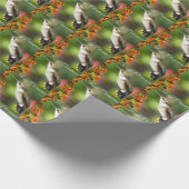Kerstcadeauverpakkings papier (Hoek)