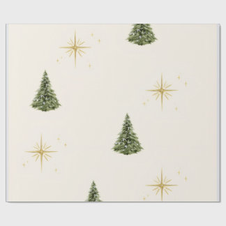 Kerstcadeauverpakkings papier