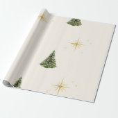 Kerstcadeauverpakkings papier (Uitgerold)
