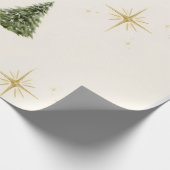 Kerstcadeauverpakkings papier (Hoek)