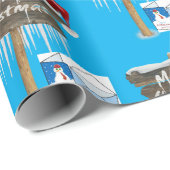 Kerstcadeauverpakkings papier (Rol Hoek)