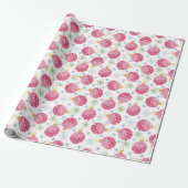 Kerstcadeauverpakkings papier  (Uitgerold)