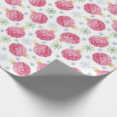 Kerstcadeauverpakkings papier (Hoek)