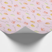 Kerstcadeauverpakkings papier (Hoek)