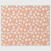 Kerstcadeauverpakkings papier (Vlak)