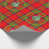 Kerstcadeauverpakkings papier (Hoek)