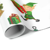 Kerstcadeauverpakkings papier (Rol Hoek)