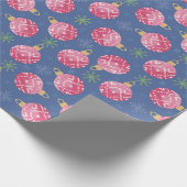 Kerstcadeauverpakkings papier (Hoek)