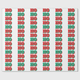 Kerstcadeauverpakkings papier