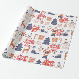 Kerstcadeauverpakkings Papier