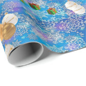 Kerstcadeauverpakkings papier (Rol Hoek)