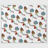 Kerstcadeauverpakkings papier (Vlak)