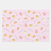Kerstcadeauverpakkings papier inpakpapier vel (Voorkant)