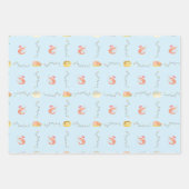 Kerstcadeauverpakkings papier inpakpapier vel (Voorkant 3)