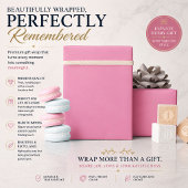 Kerstcadeauverpakkings papier Roze Luxe Geschenkve