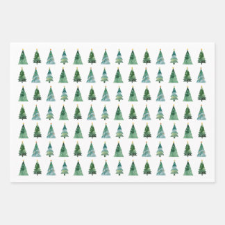 Kerstcadeauverpakkingsbundel – Wintervakantie Inpakpapier Vel