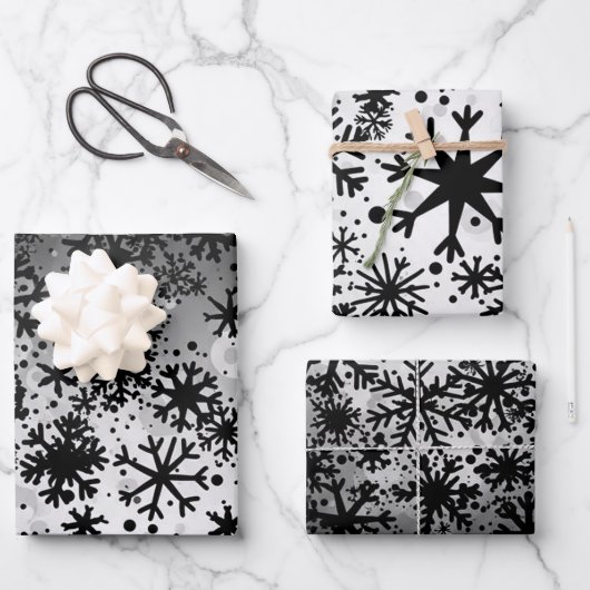 Kerstcadeauverpakkingsvel Set Inpakpapier Vel (Voorkant)