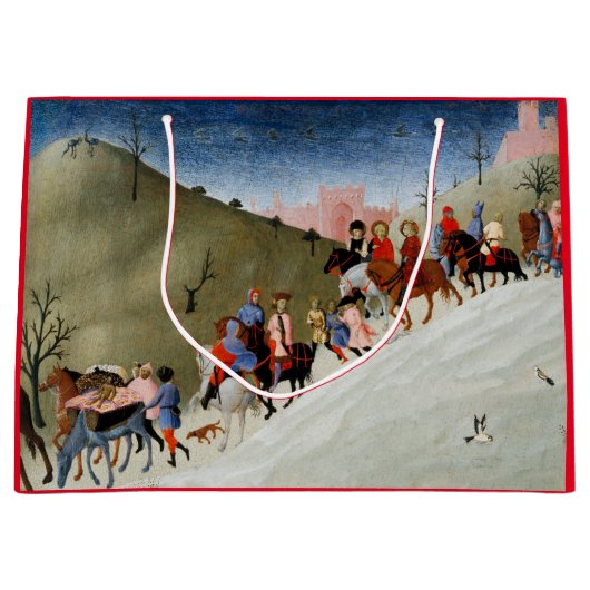 KERSTCADEAUZAK DE REIS VAN DE MAGIËRS GROOT CADEAUZAKJE (Voorkant)