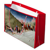 KERSTCADEAUZAK DE REIS VAN DE MAGIËRS GROOT CADEAUZAKJE (Voorkant Gekanteld)