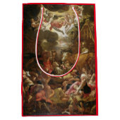 KERSTCADEAUZAK DUITSE RENAISSANCE MEDIUM CADEAUZAKJE (Voorkant)