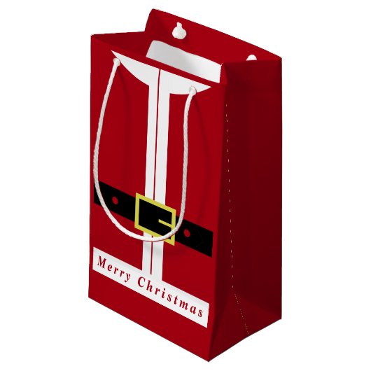 Kerstcadeauzak kerstcadeaus voor u - Grappig Klein Cadeauzakje (Voorkant Gekanteld)