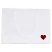 KERSTCADEAUZAK MET BRUINE HOND GROOT CADEAUZAKJE (Achterkant)