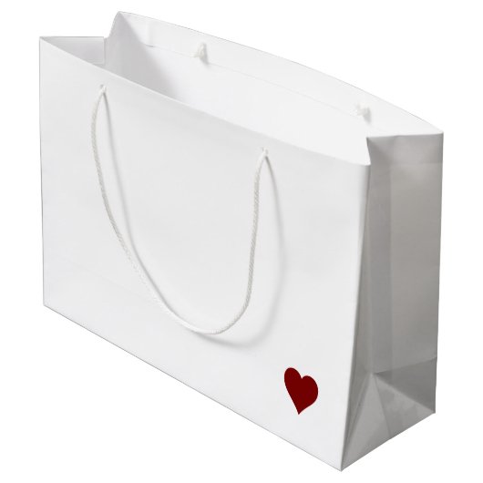 KERSTCADEAUZAK MET BRUINE HOND GROOT CADEAUZAKJE (Achterkant Gekanteld)