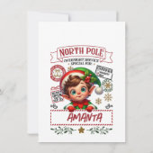 KERSTCADEAUZAK MET JOUW NAAM C KAART (Achterkant)