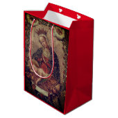 KERSTCADEAUZAK RENAISSANCE MADONNA EN KIND MEDIUM CADEAUZAKJE (Achterkant Gekanteld)
