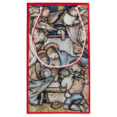 KERSTCADEAUZAK TRADITIONELE SCHILDERKUNST GEBOORTE KLEIN CADEAUZAKJE (Achterkant)