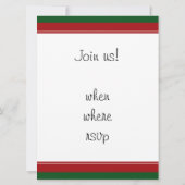 kerstcadebandje kaart (Achterkant)