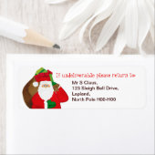 kerstcadecadecadeaulabels voor kerstcadeaus voor k etiket (Insitu)