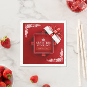 kerstcadekaartje servet (Insitu)