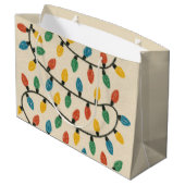 KERSTCADO MET KERSTVERLICHTING GROOT CADEAUZAKJE (Achterkant Gekanteld)