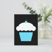 kerstcake briefkaart (Staand voorkant)