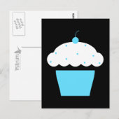 kerstcake briefkaart (Voorkant / Achterkant)