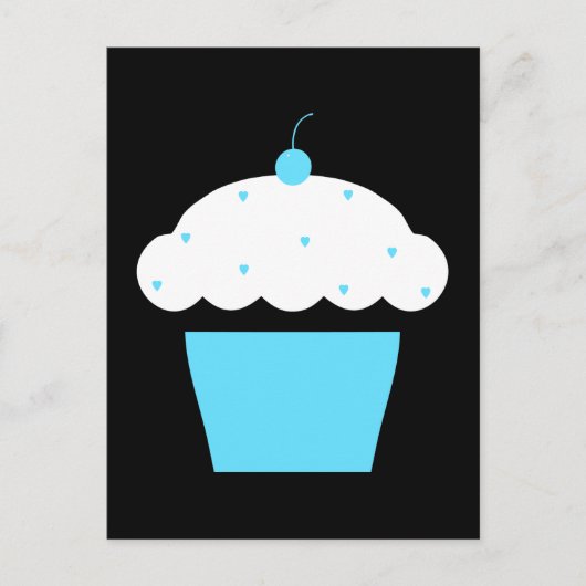 kerstcake briefkaart (Voorkant)