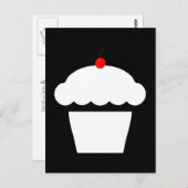 kerstcake briefkaart (Voorkant / Achterkant)