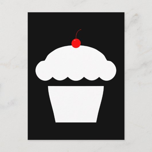 kerstcake briefkaart (Voorkant)