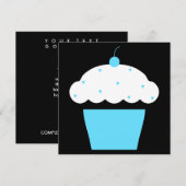 kerstcake kaart (Voorkant / Achterkant)